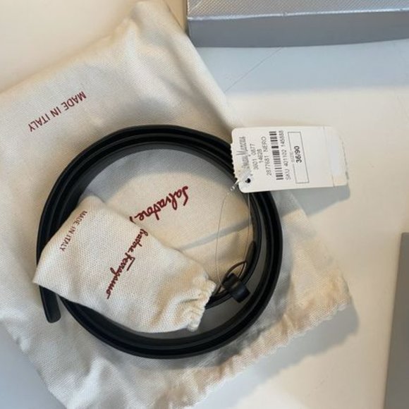 Salvatore Ferragamo double gancio belt main image 5